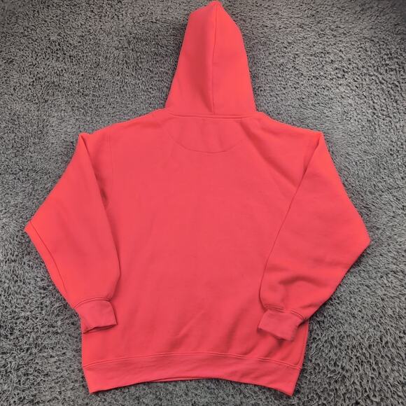 Mission Beach San Diego Hoodie Adult Small Neon Orange Destination Pullover - Picture 5 of 6